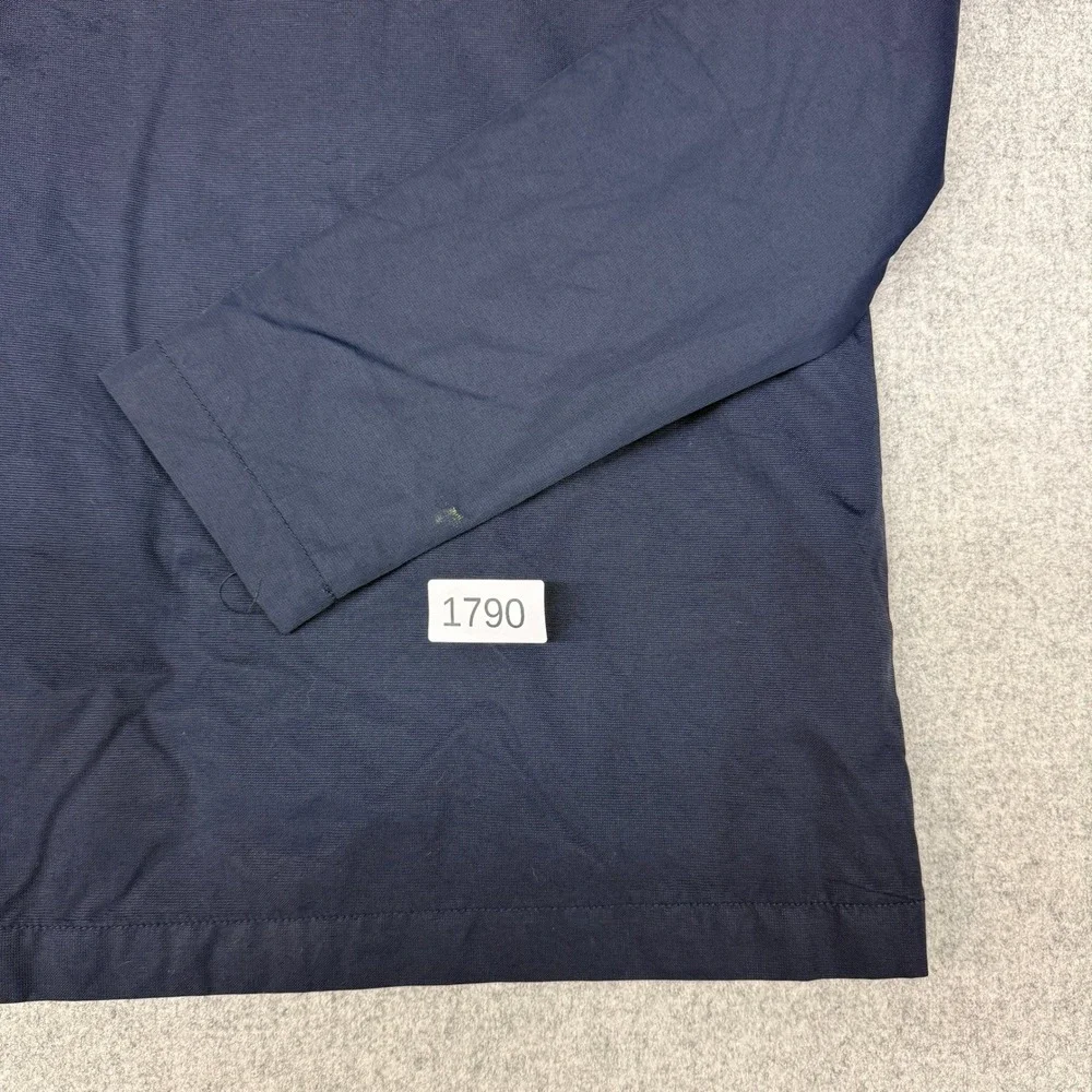 The Children's Place Hooded Utility Jacket XL 14 Navy Blue Nylon Windbreaker